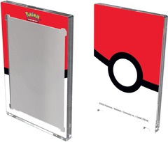 UP Pokemon Pokeball One-Touch Edge Magnetic Card Holder